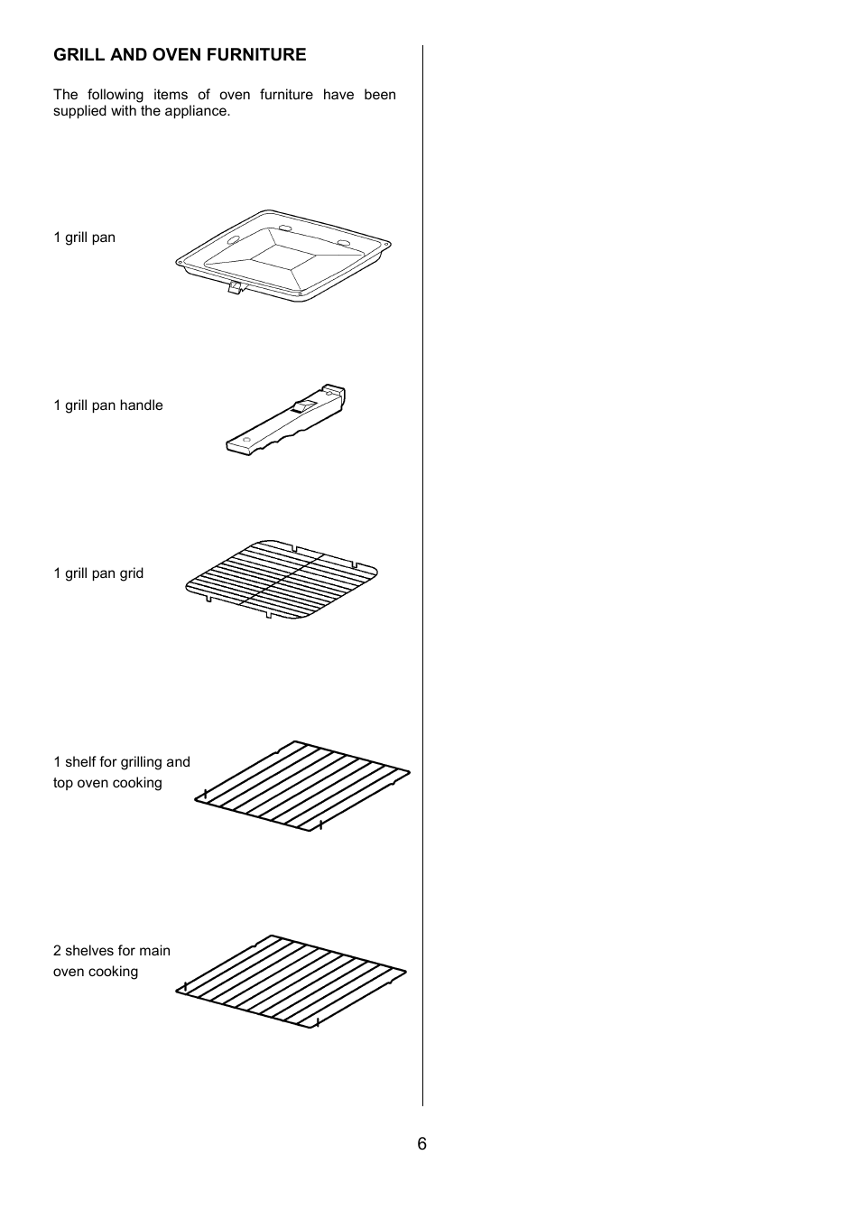 Zanussi ZOU 330 User Manual | Page 6 / 36