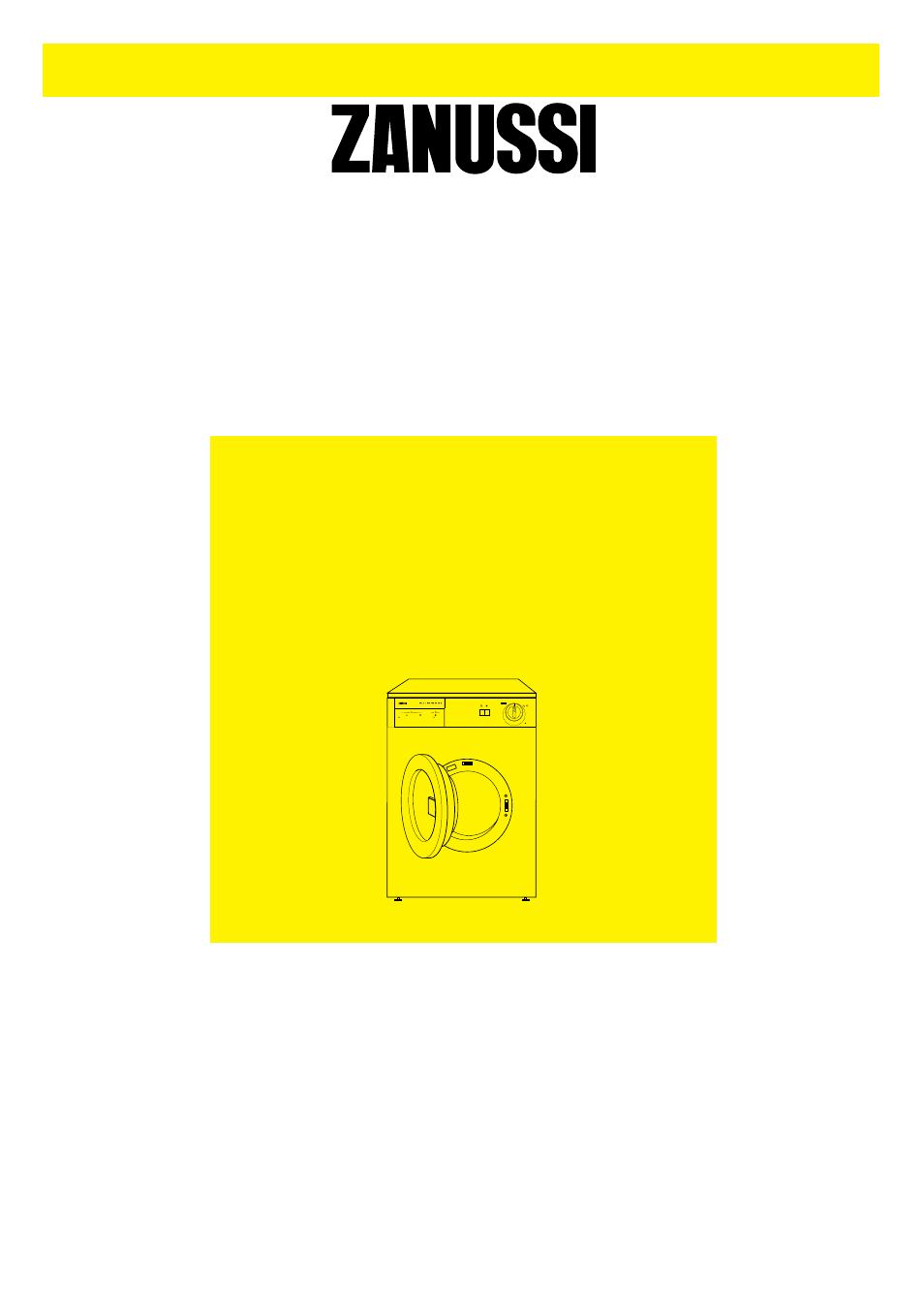 Zanussi TDS 372T User Manual | 15 pages