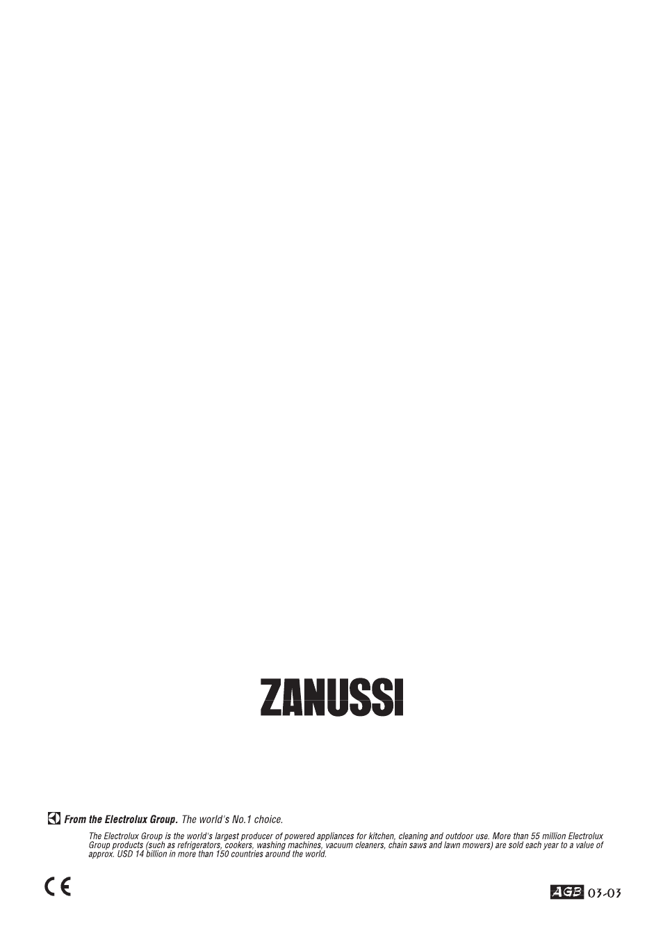 Zanussi DCS 12 W User Manual | Page 16 / 16