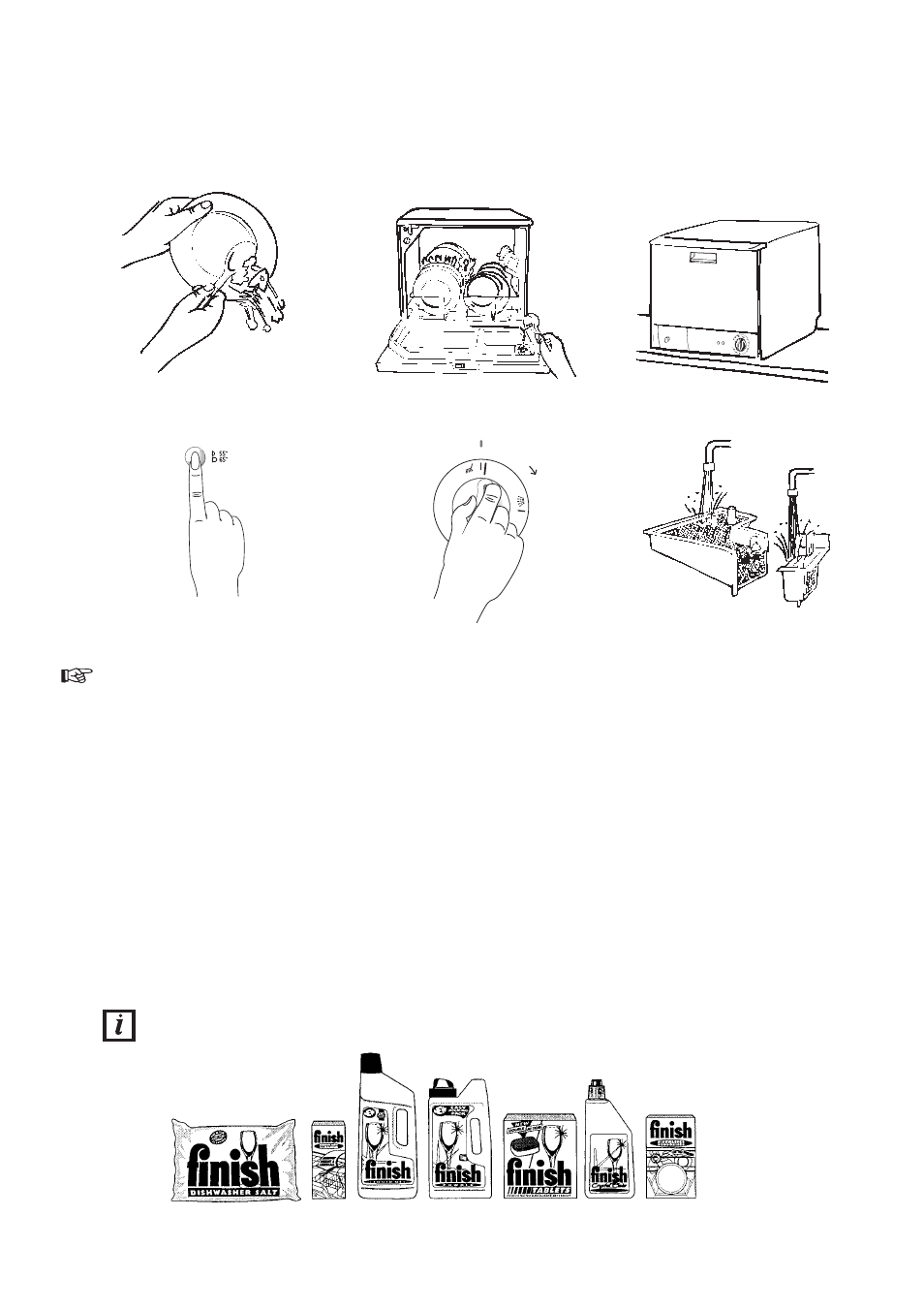 Using your appliance | Zanussi DCS 12 W User Manual | Page 8 / 16