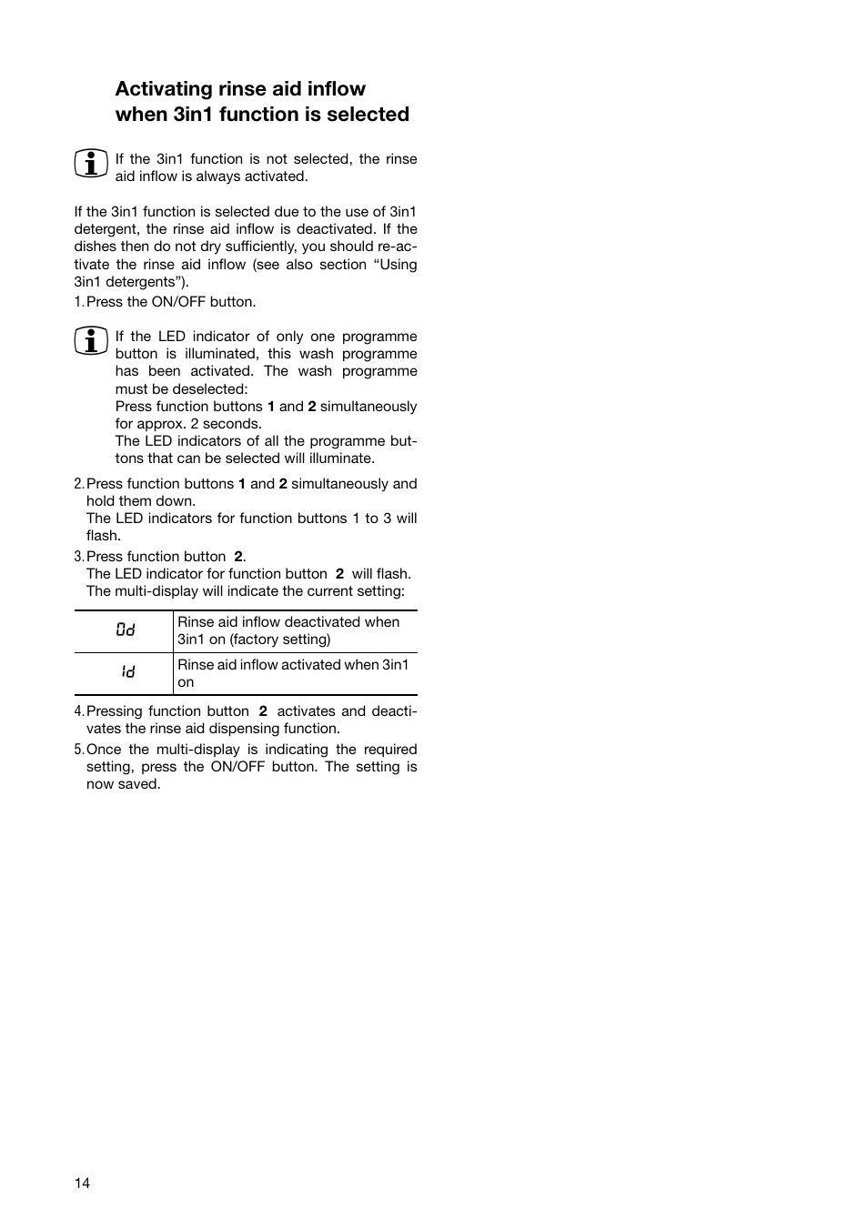 Zanussi ZSF 6171 User Manual | Page 14 / 44