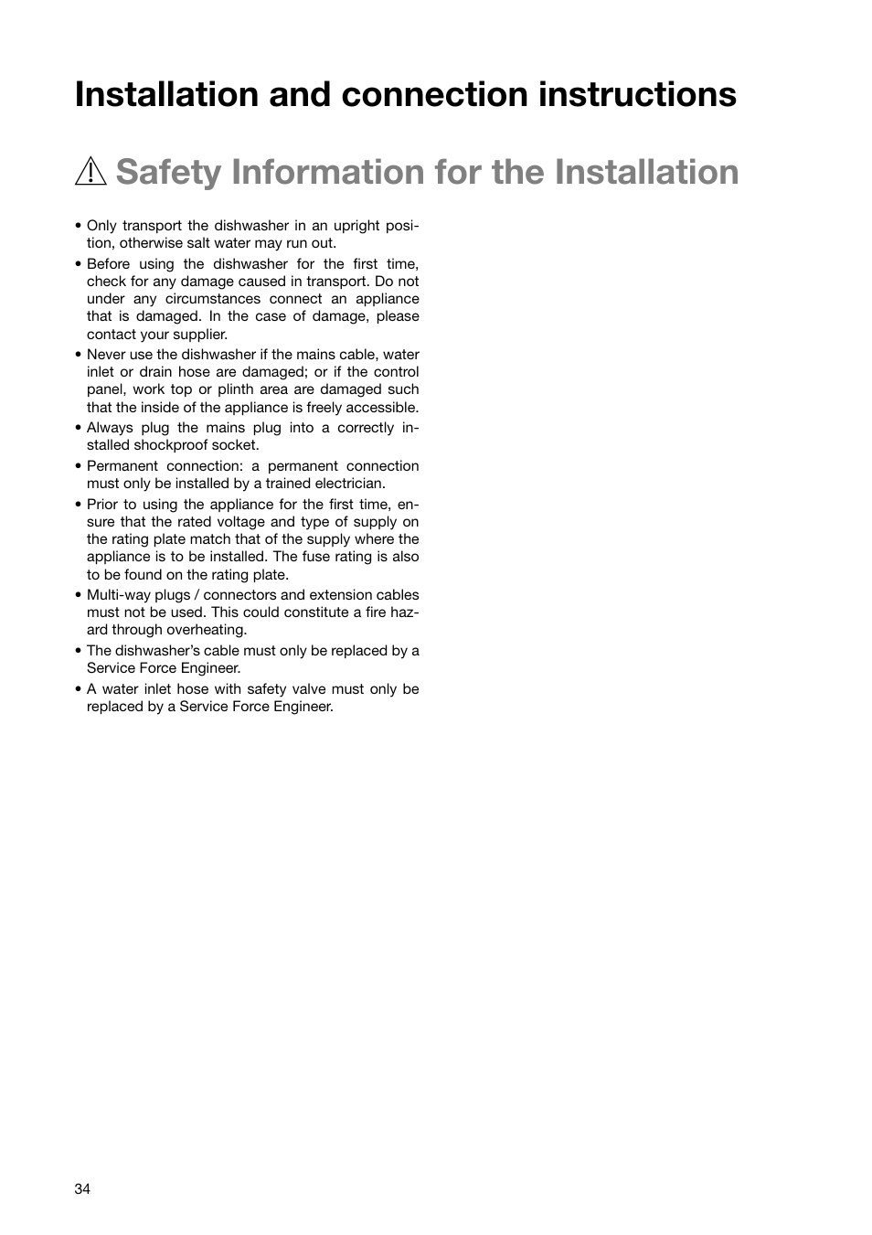 Zanussi ZSF 6171 User Manual | Page 34 / 44