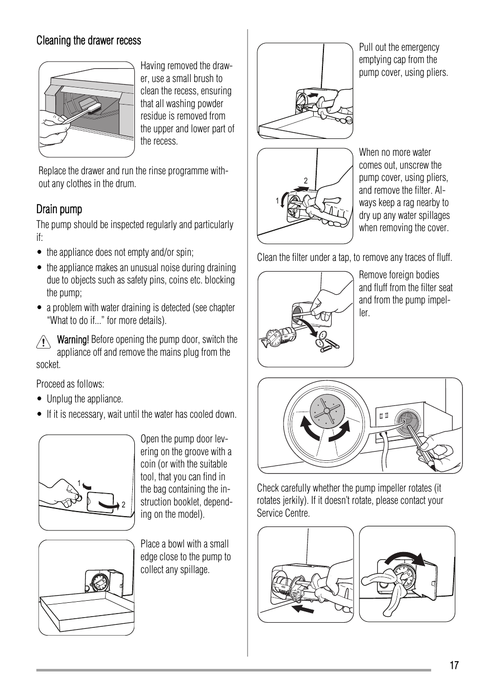 Zanussi ZKH 2145 User Manual | Page 17 / 28