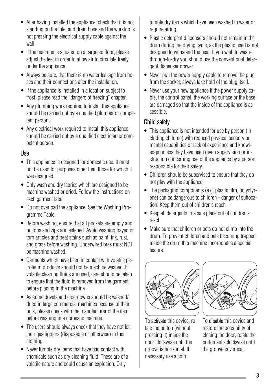 Zanussi ZKH 2145 User Manual | Page 3 / 28