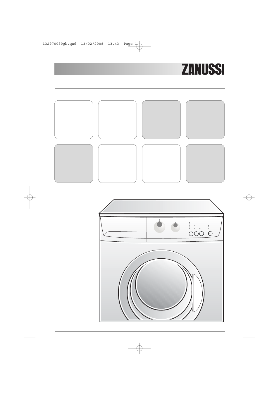 Zanussi ZWF 385 User Manual | 26 pages