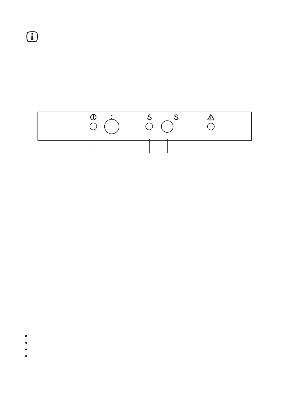 Operation | Zanussi ZFE 74 W User Manual | Page 5 / 20