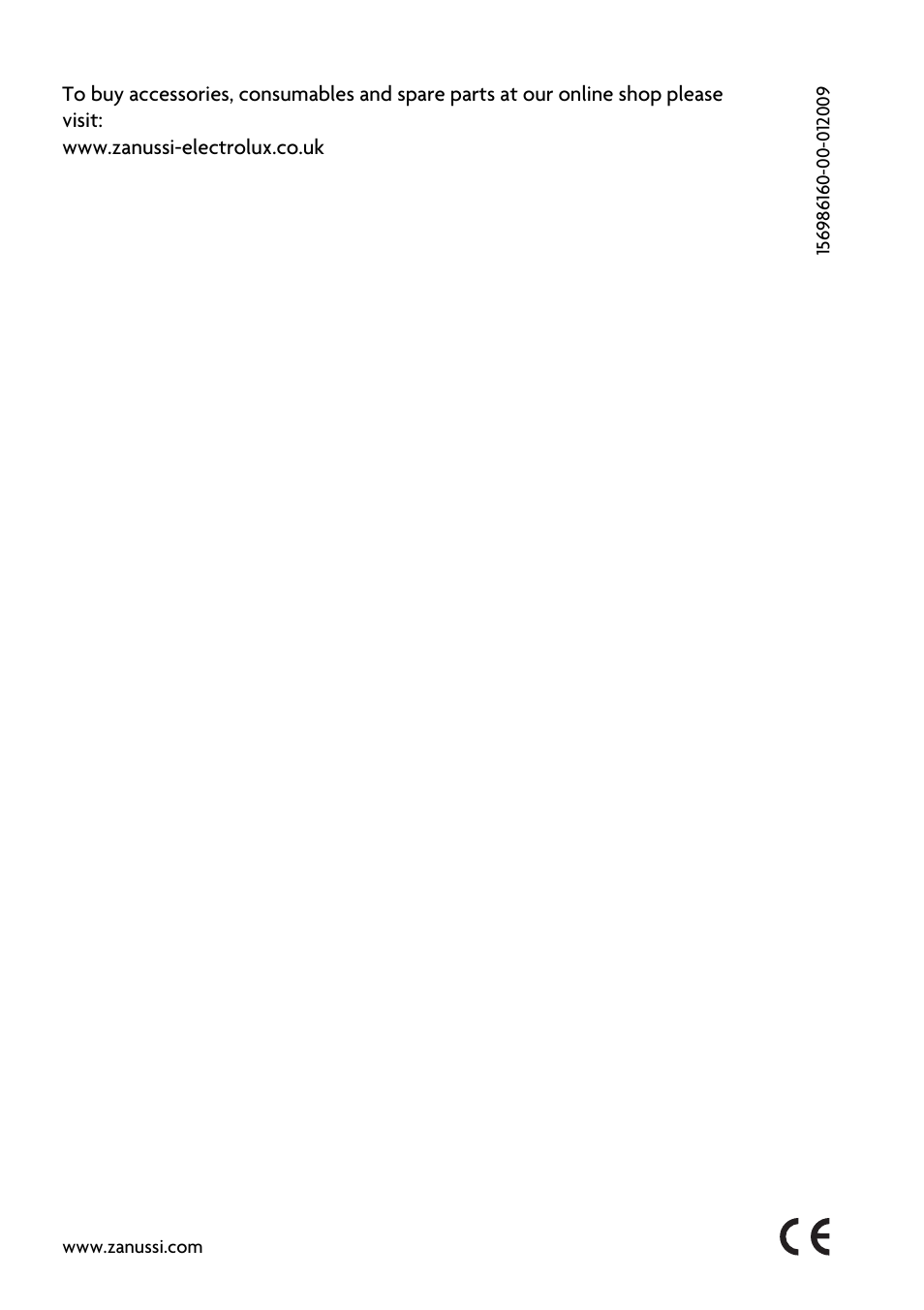 Zanussi ZSF2450 User Manual | Page 20 / 20