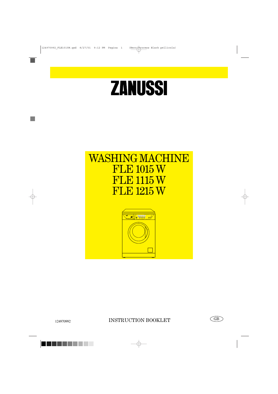 Zanussi FLE1015W User Manual | 28 pages