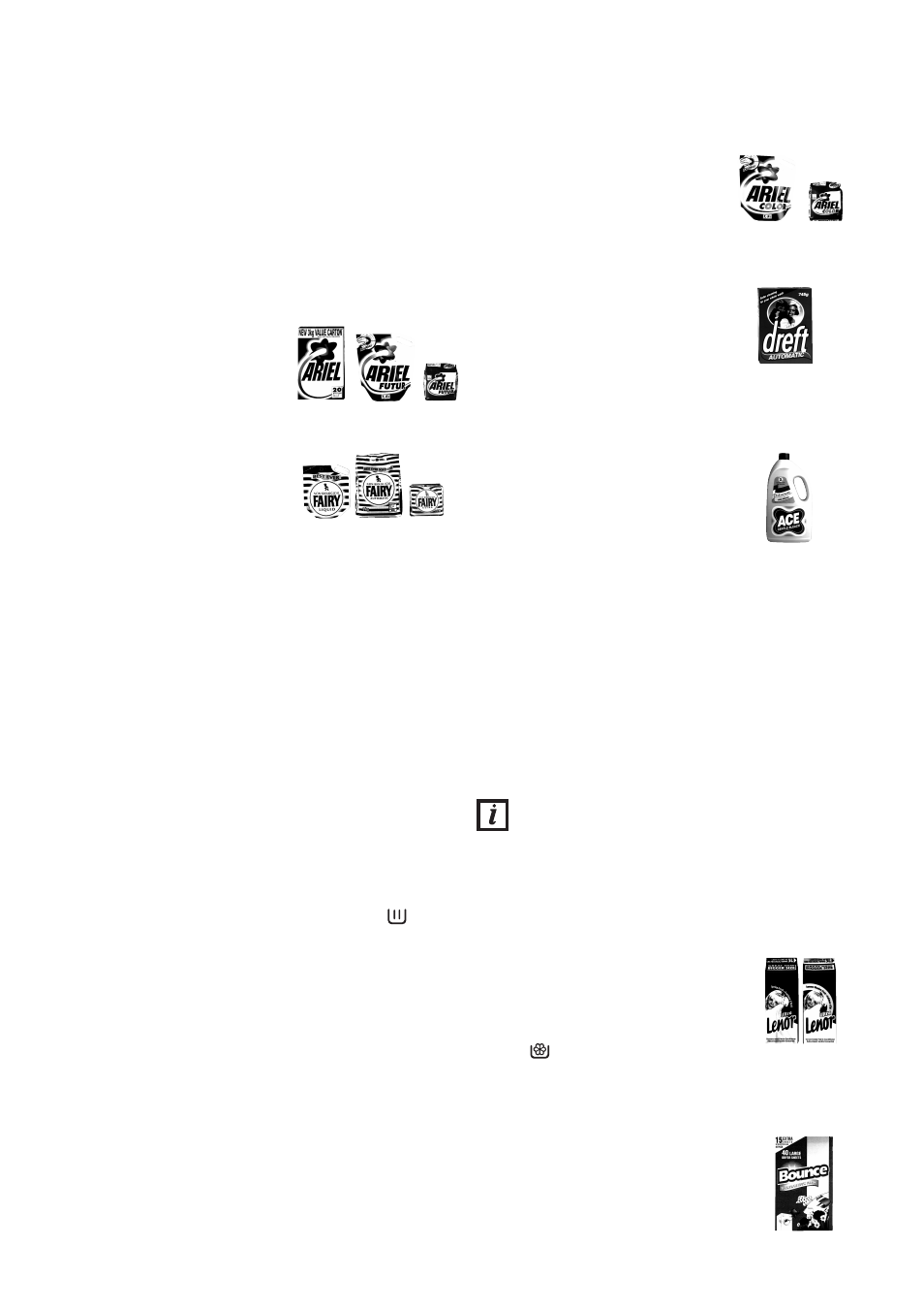 Which detergent, And in which form | Zanussi ZWC 1300W User Manual | Page 9 / 24