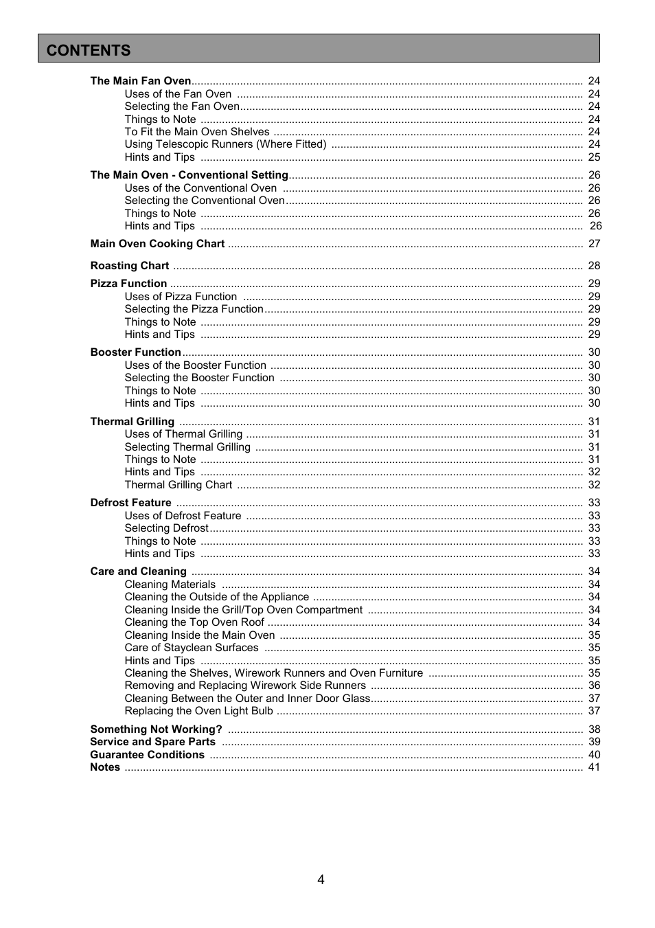 Zanussi ZDQ 695 User Manual | Page 4 / 44