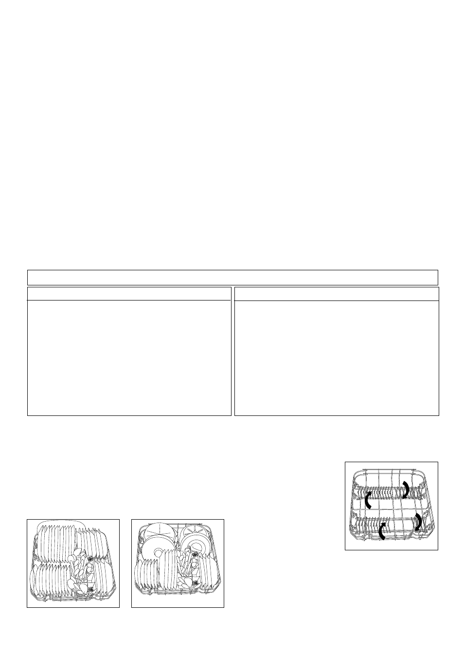 Loading cutlery and dishes, The lower basket | Zanussi ZSF 6160 User Manual | Page 9 / 24
