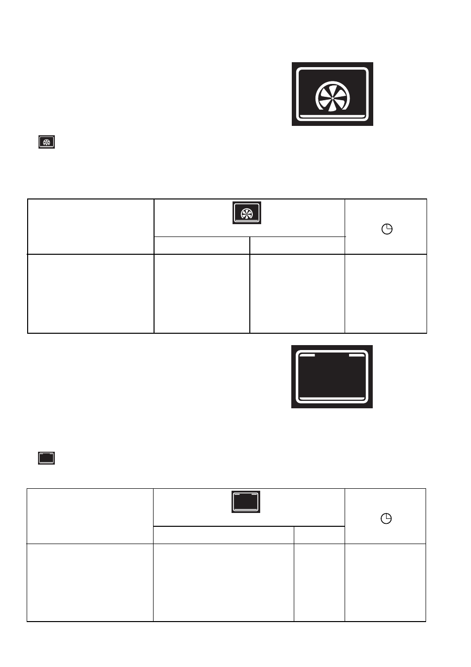 Pizza oven, Bread proving, Main oven only) | Zanussi ZDM 891 User Manual | Page 23 / 31