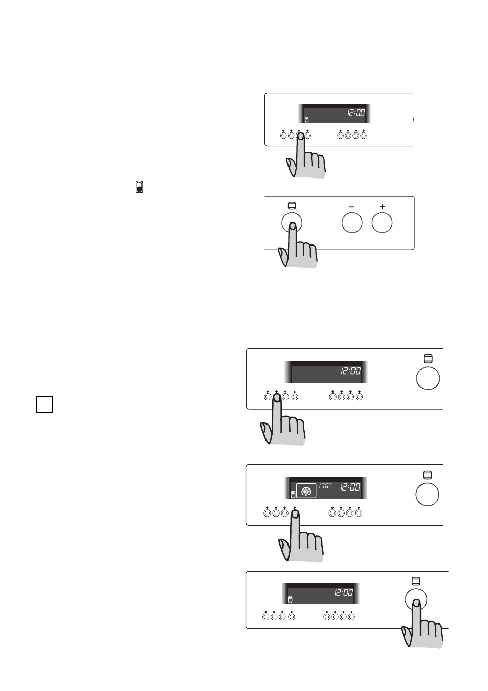 How to select a cooking function and temperature, How to switch off the oven | Zanussi ZDM 891 User Manual | Page 7 / 31