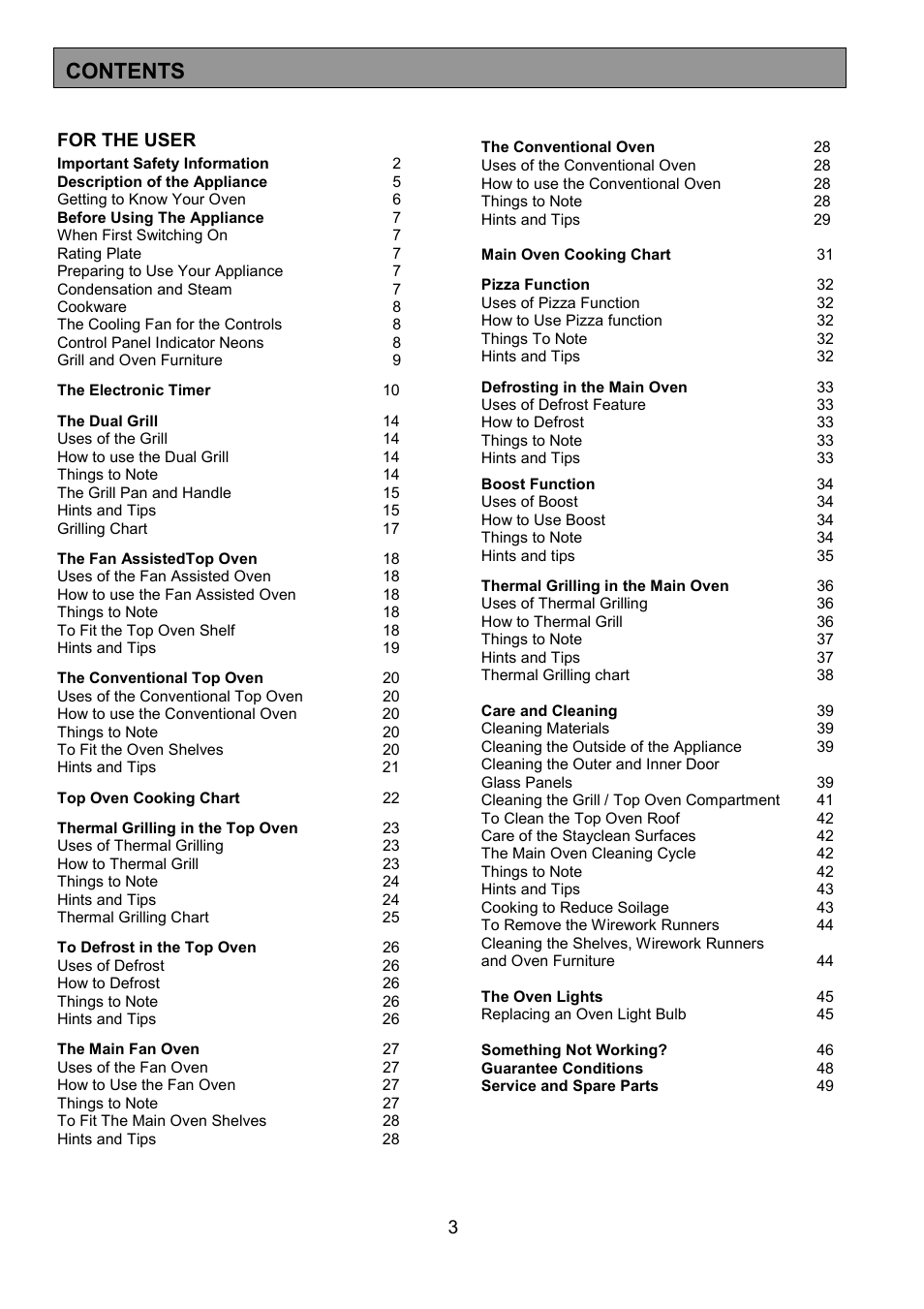 Zanussi 311608901 User Manual | Page 3 / 60