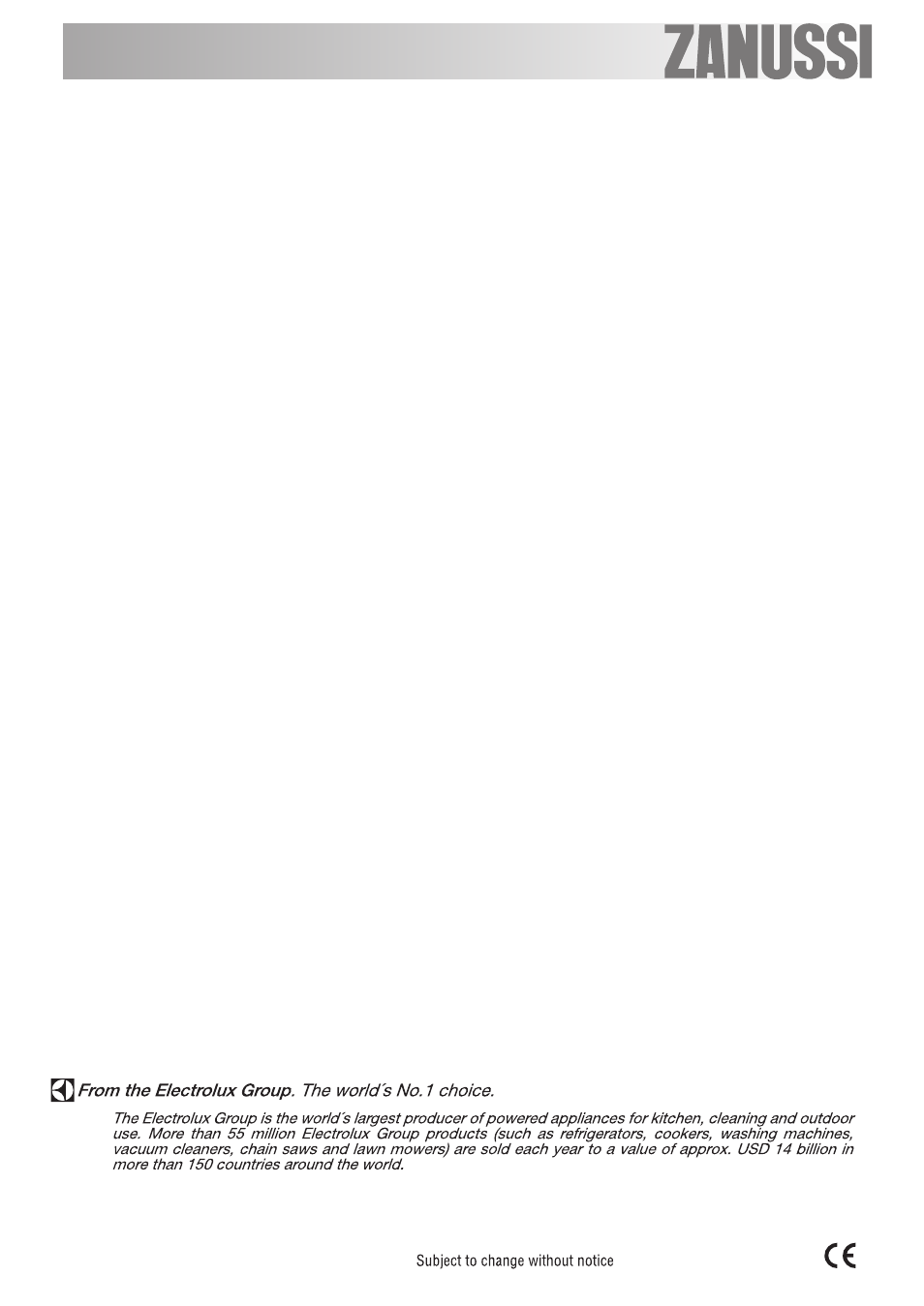 Zanussi ZHC 955 User Manual | Page 16 / 16