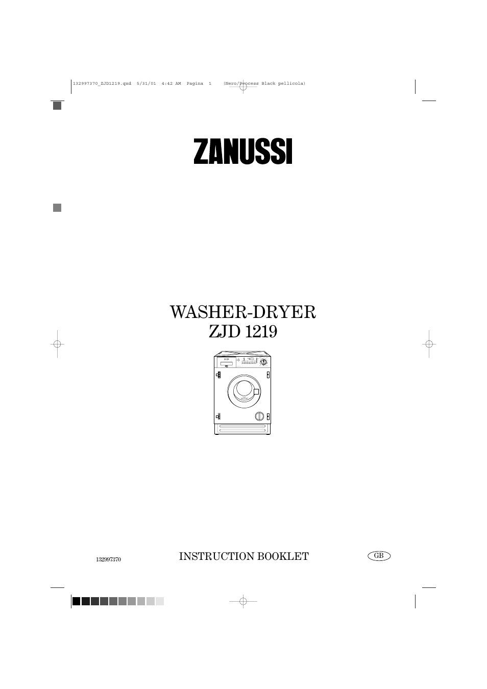 Zanussi ZJD1219 User Manual | 34 pages