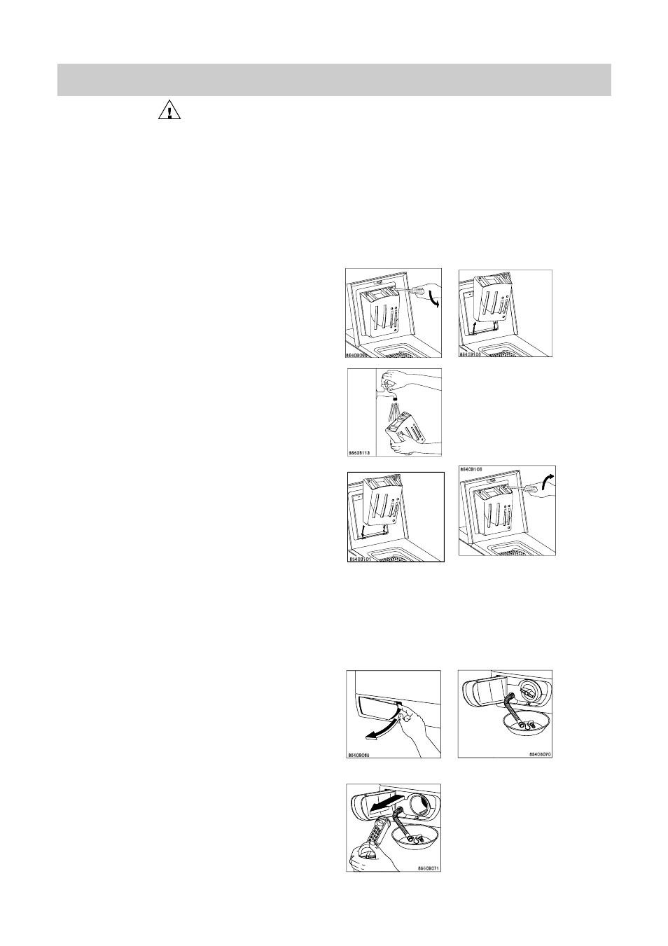 Cleaning and maintenance, Bodywork, The detergent dispenser | The drain filter | Zanussi TL 553 C User Manual | Page 13 / 20
