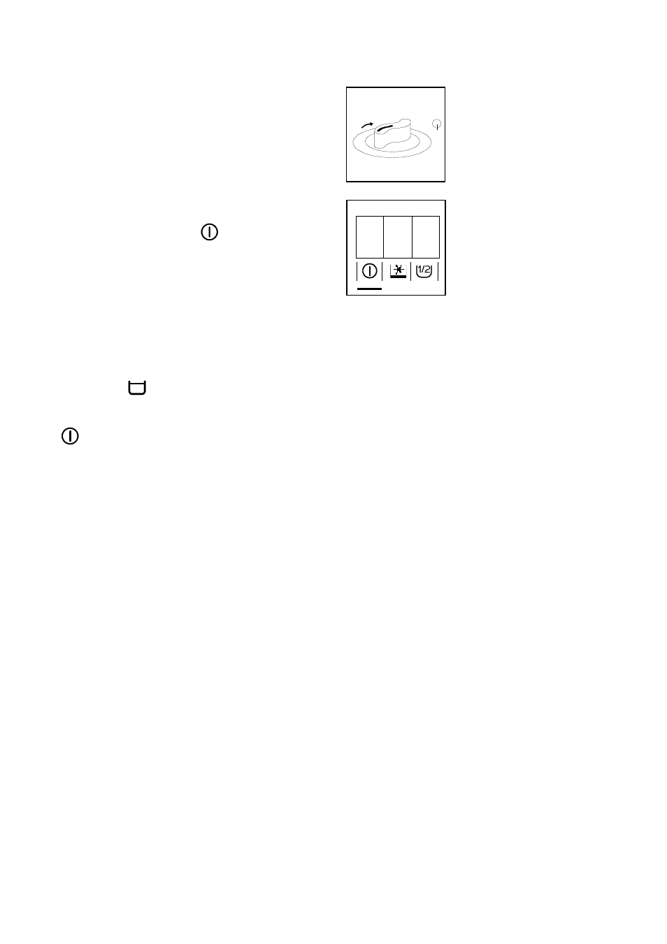 Select the programme, Starting of the programme, At the end of the programme | Zanussi TL 553 C User Manual | Page 8 / 20