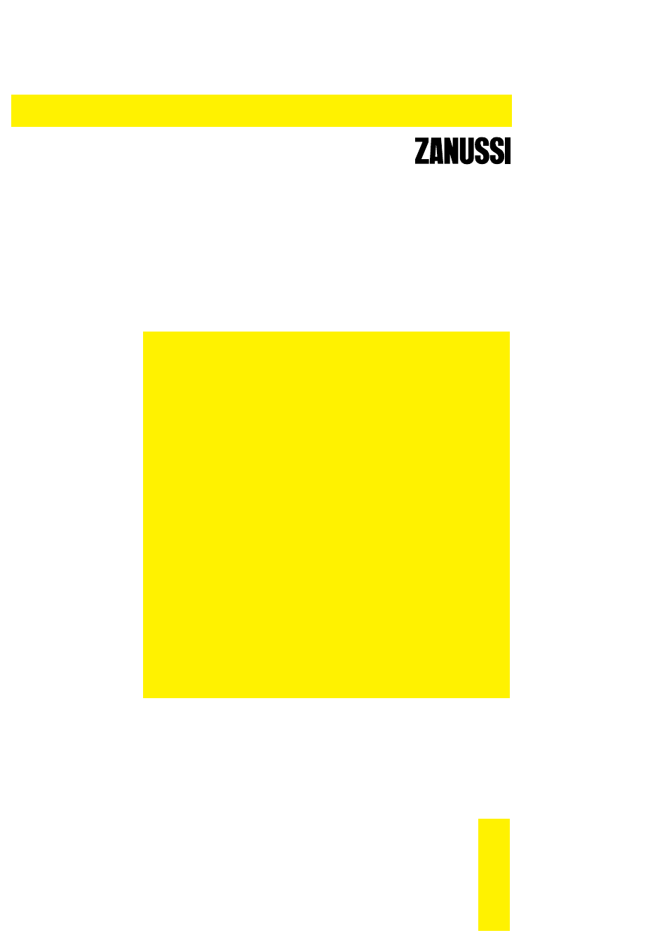 Zanussi FL 1082 User Manual | 19 pages