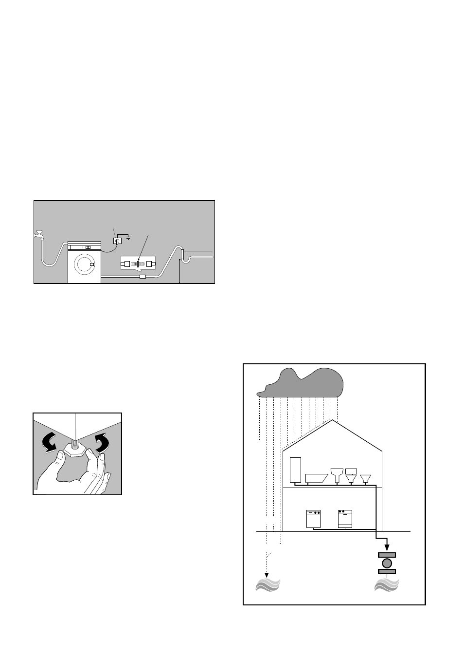 Water drainage, Levelling | Zanussi FL 1082 User Manual | Page 5 / 19