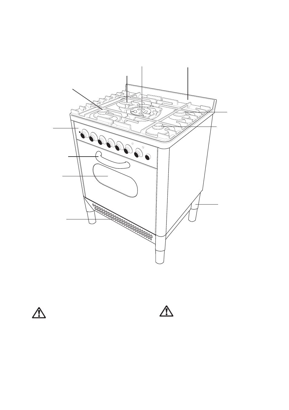 Description of the cooker | Zanussi ZCM 700 X User Manual | Page 4 / 32