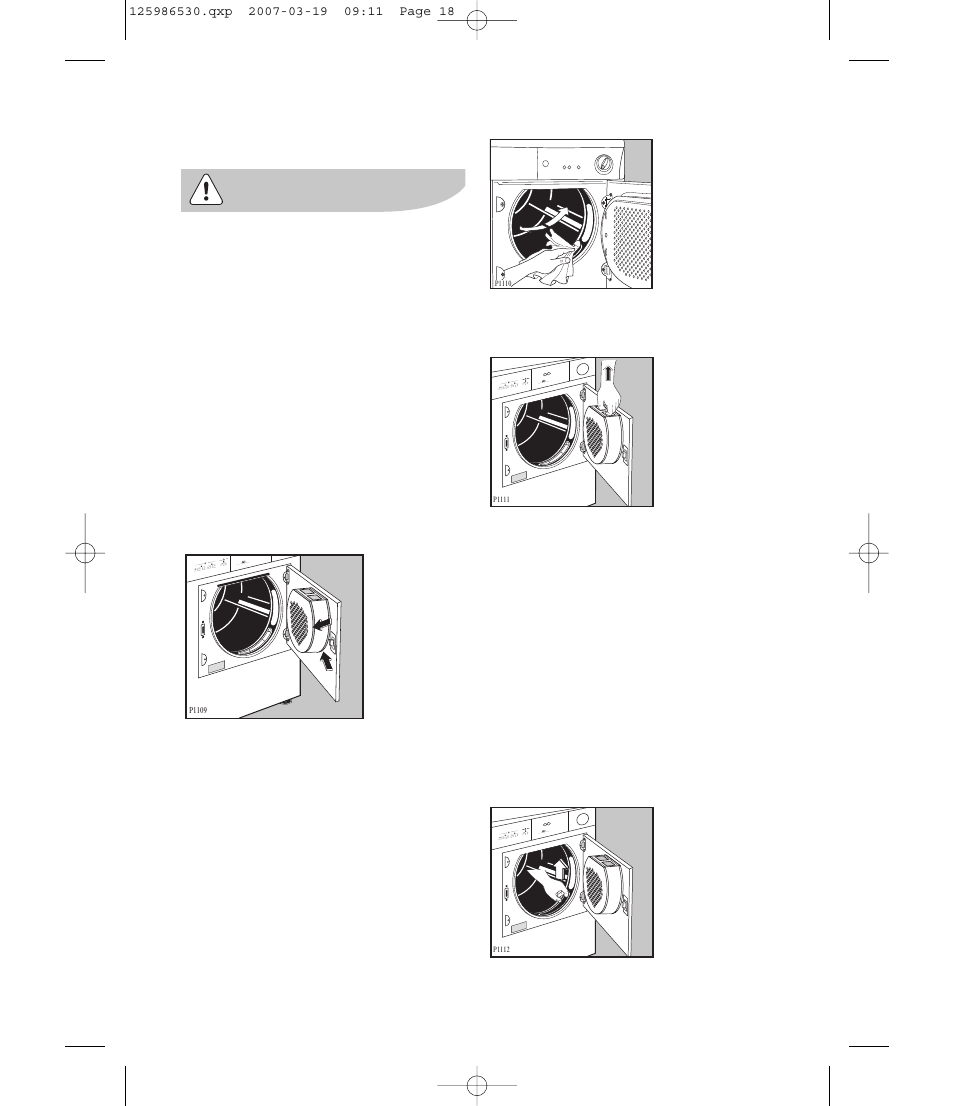 Care and cleaning | Zanussi ZDE 57140W User Manual | Page 18 / 31