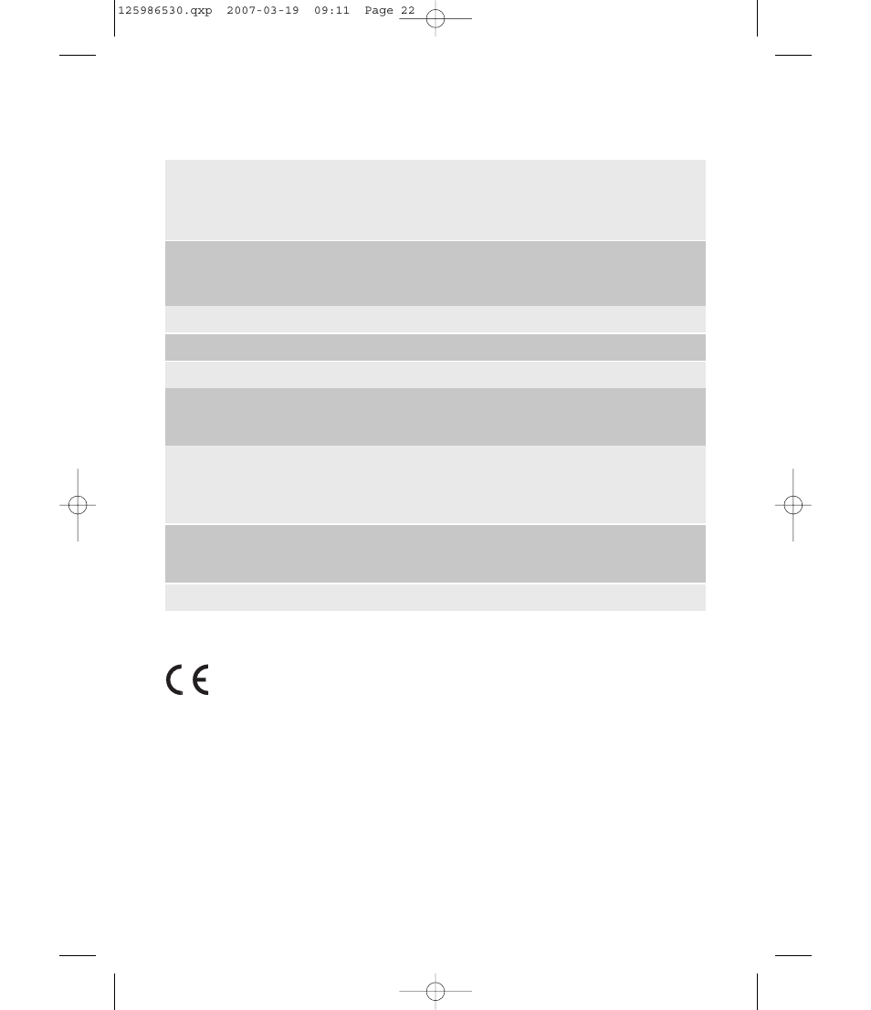 Technical data | Zanussi ZDE 57140W User Manual | Page 22 / 31