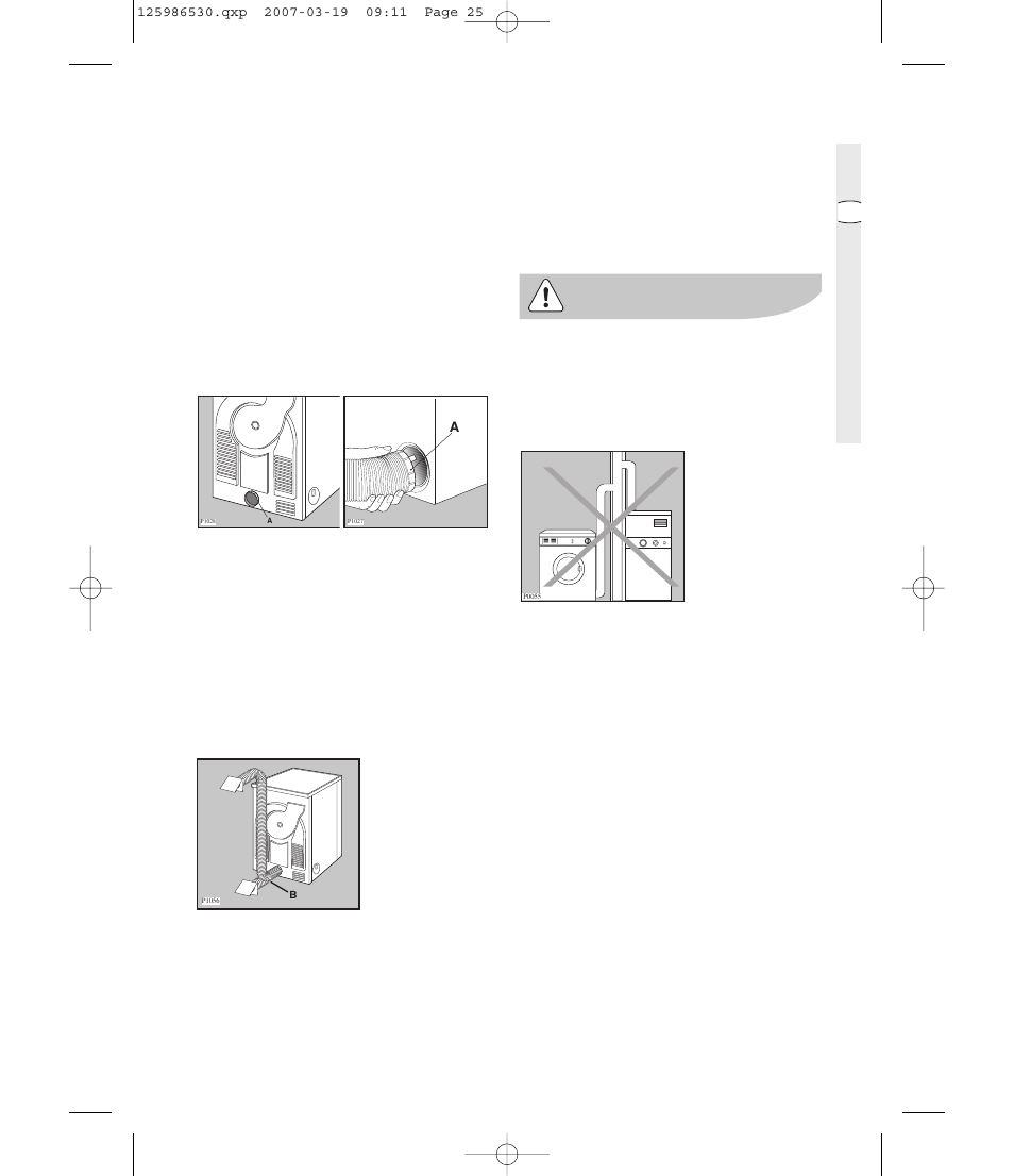 Zanussi ZDE 57140W User Manual | Page 25 / 31