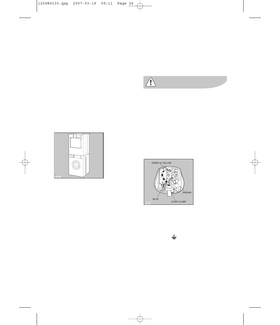 Zanussi ZDE 57140W User Manual | Page 26 / 31