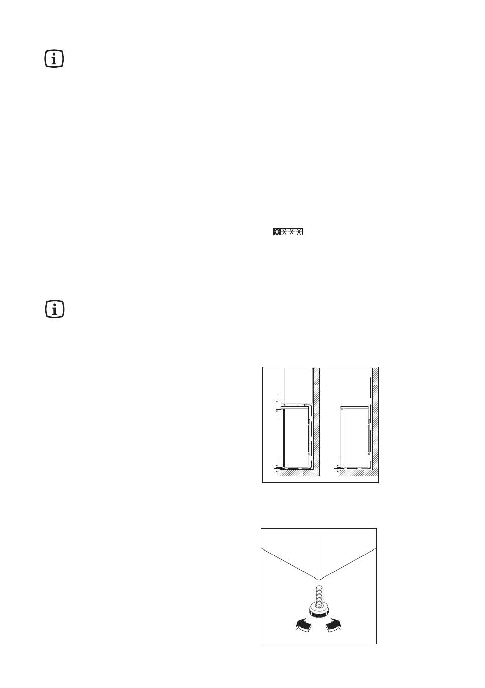 Technical specifications, Installation, Positioning | Zanussi ZFX 74 W User Manual | Page 13 / 16