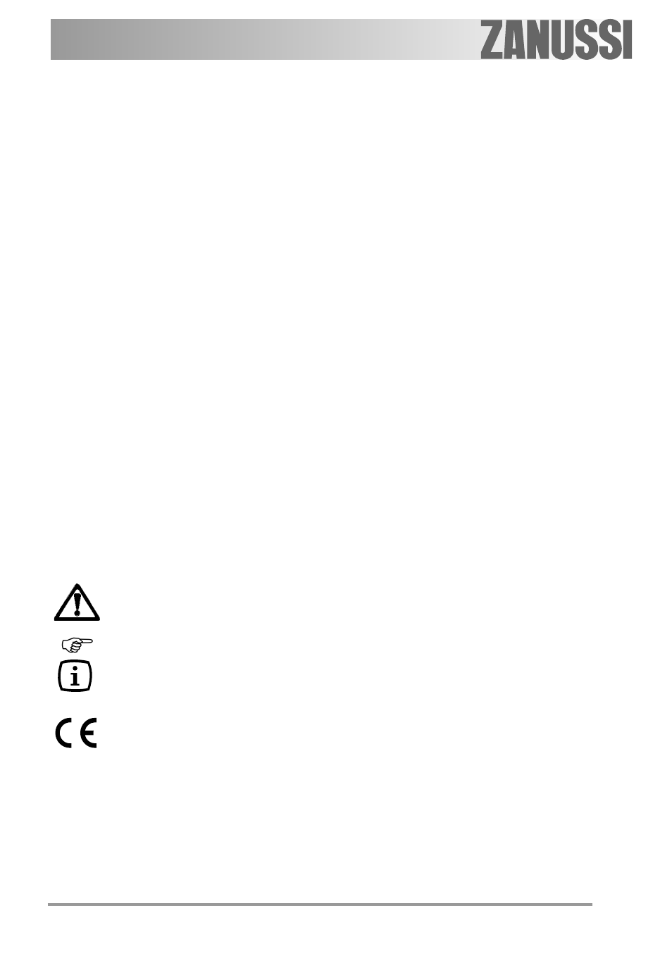Zanussi ZOB 550 User Manual | Page 3 / 36