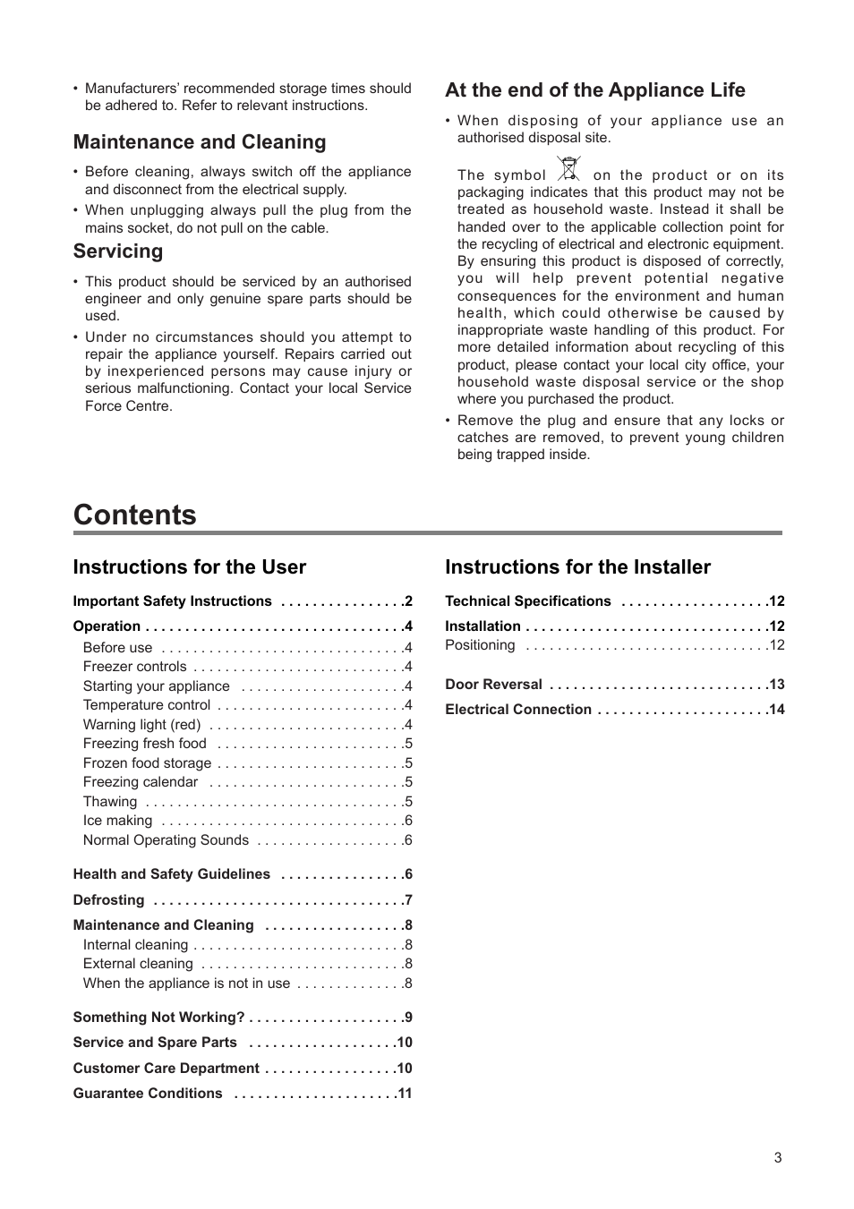 Zanussi ZEUT 6275 User Manual | Page 3 / 16
