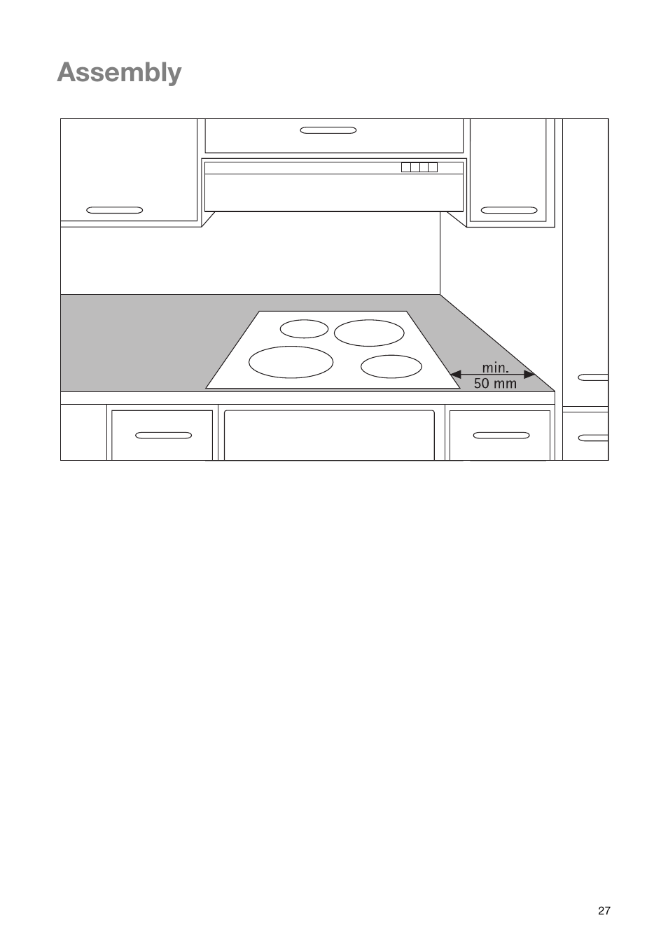 Assembly | Zanussi ZKT 863 LX User Manual | Page 27 / 32