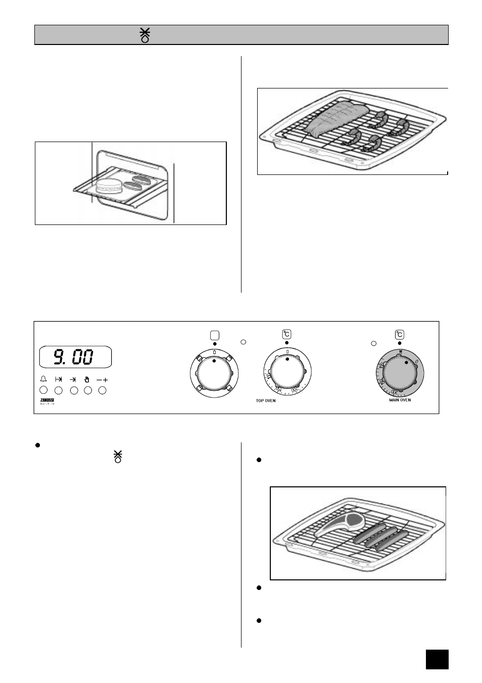 Defrosting | Zanussi ZDF867X User Manual | Page 27 / 40
