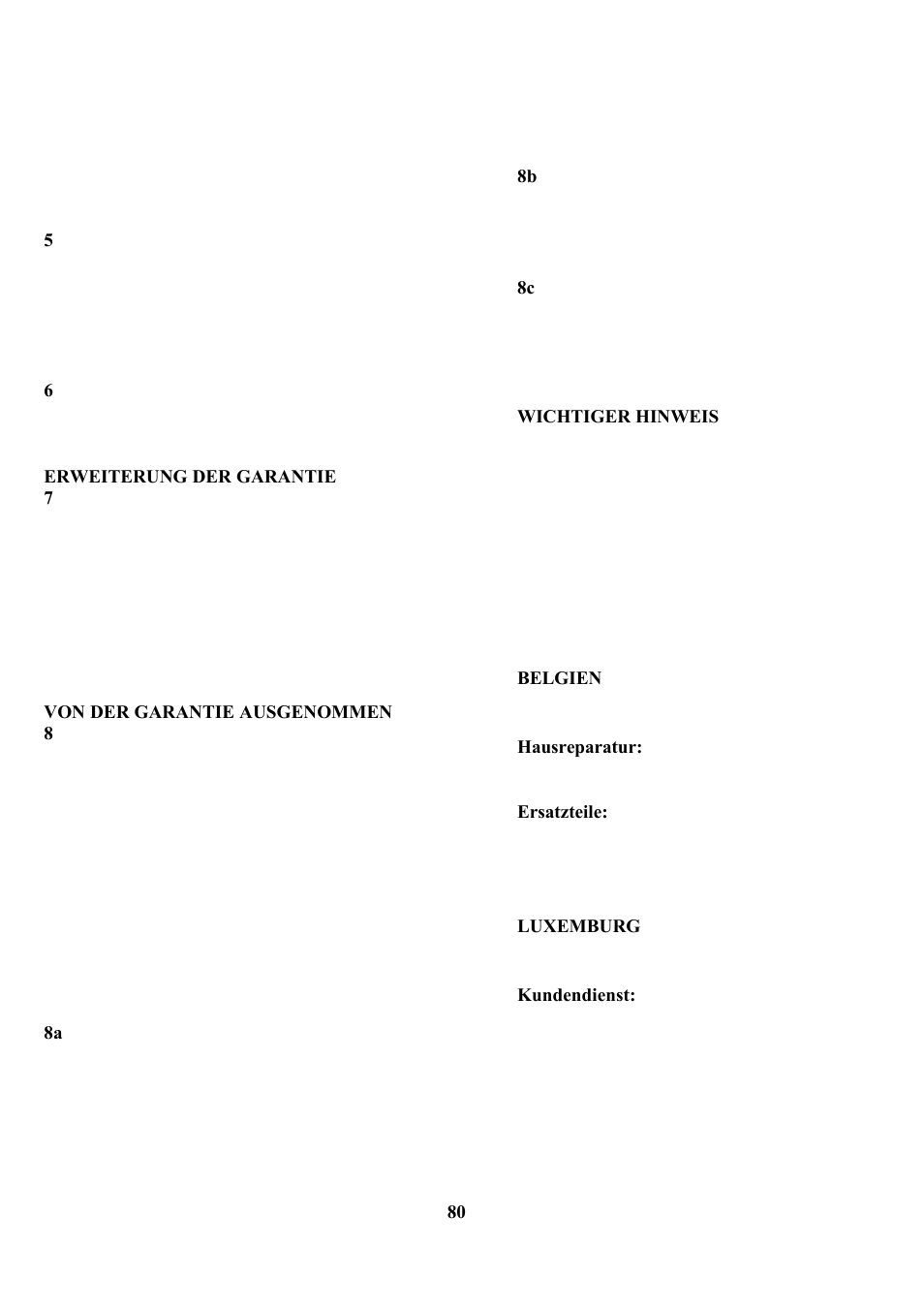 Zanussi ZCOF 637 X User Manual | Page 82 / 103