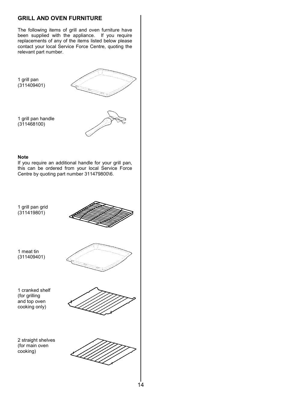 Zanussi ZDF867 User Manual | Page 14 / 36