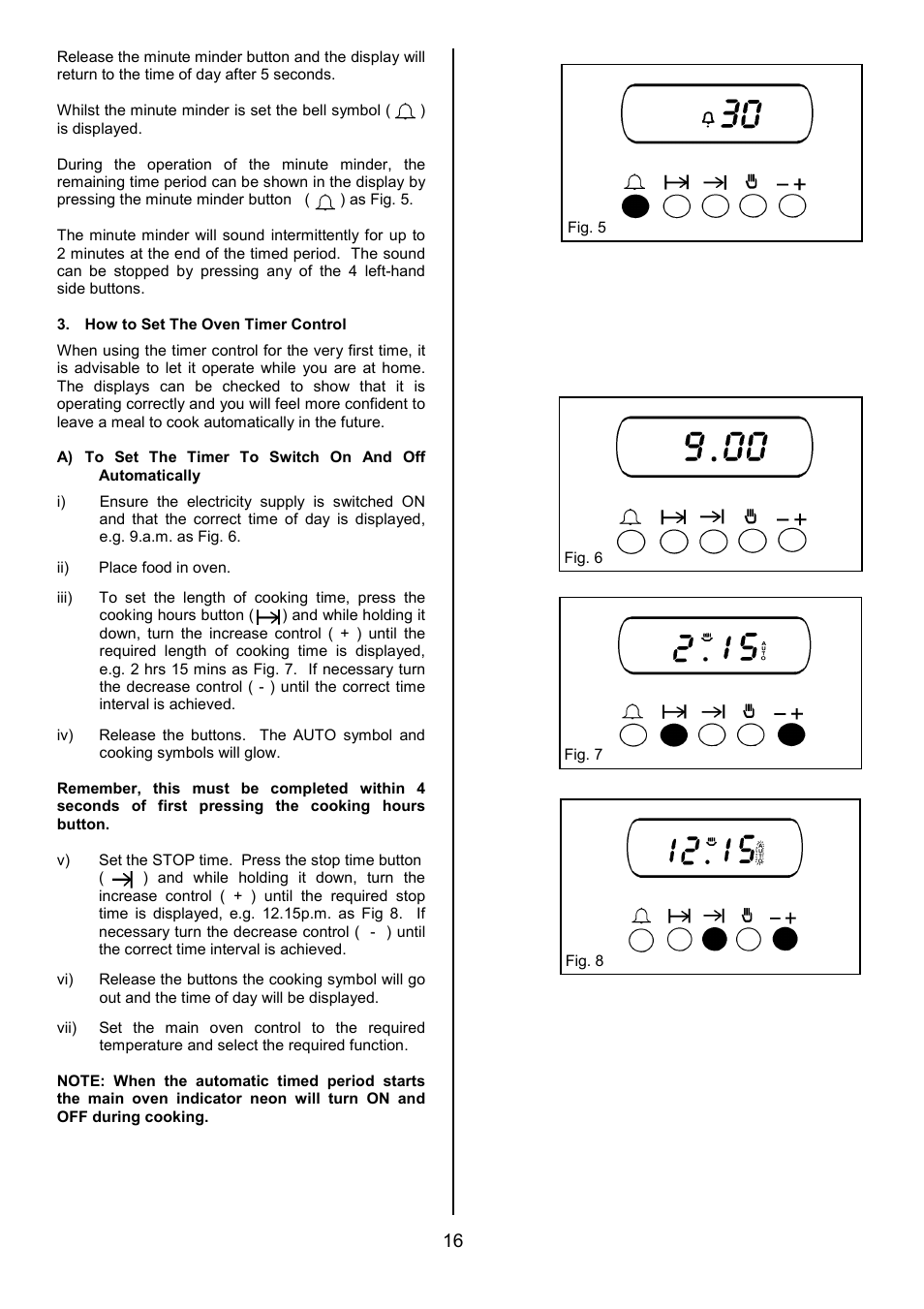 Zanussi ZDF867 User Manual | Page 16 / 36