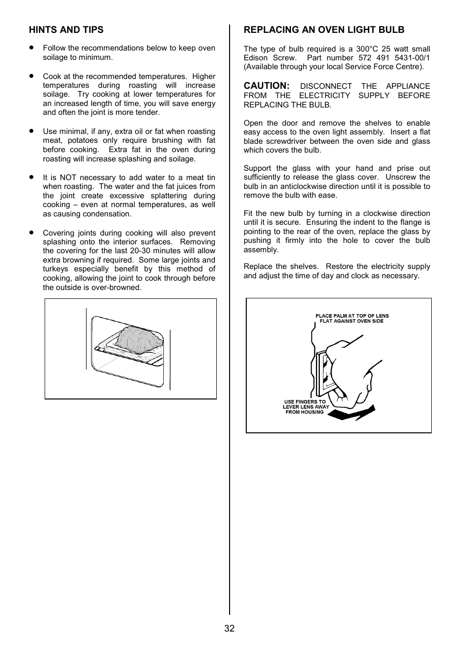 Zanussi ZDF867 User Manual | Page 32 / 36