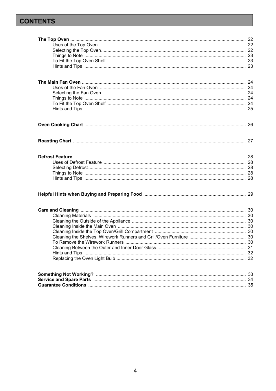 Zanussi ZDF867 User Manual | Page 4 / 36
