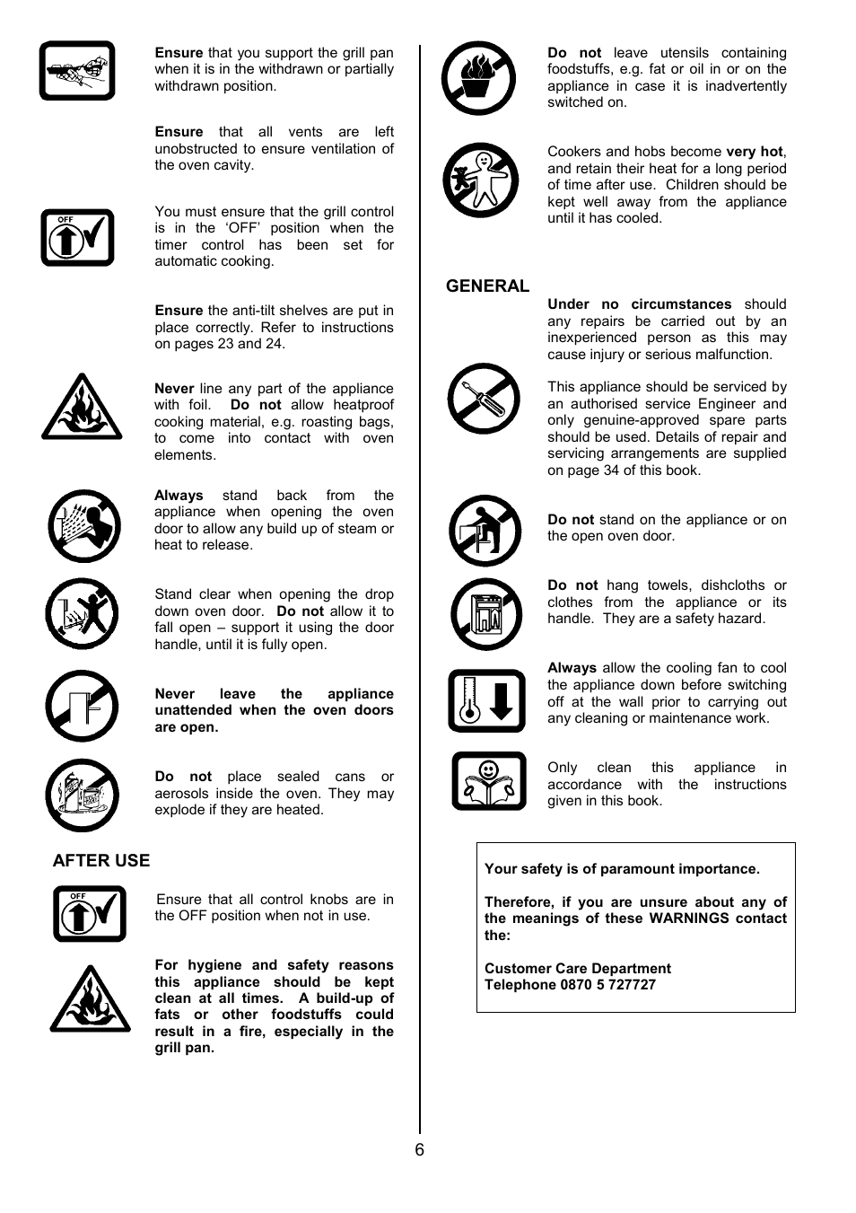 Zanussi ZDF867 User Manual | Page 6 / 36