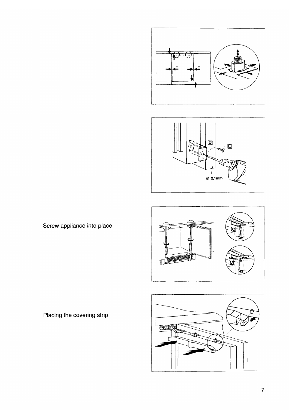 Zanussi ZU 8124 User Manual | Page 23 / 24