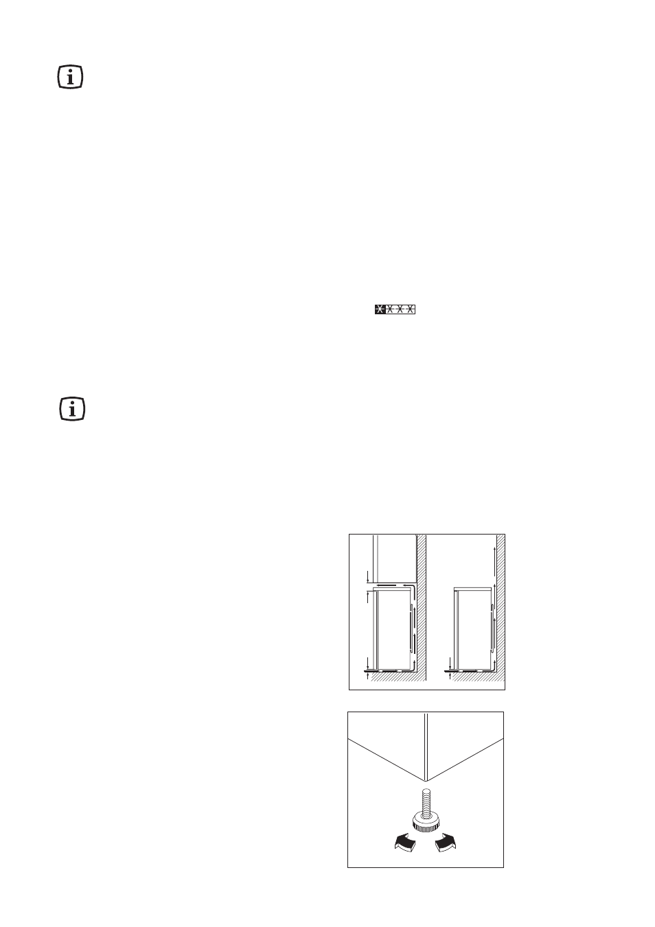 Technical specifications, Installation, Positioning | Zanussi ZF 54 W User Manual | Page 13 / 16