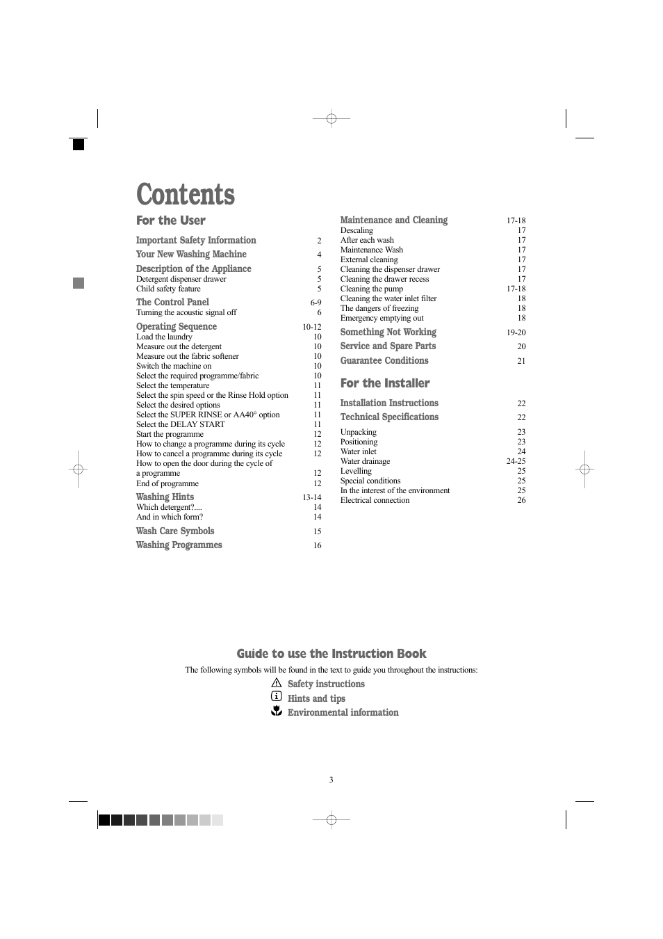 Zanussi ZWF 1434W User Manual | Page 3 / 27