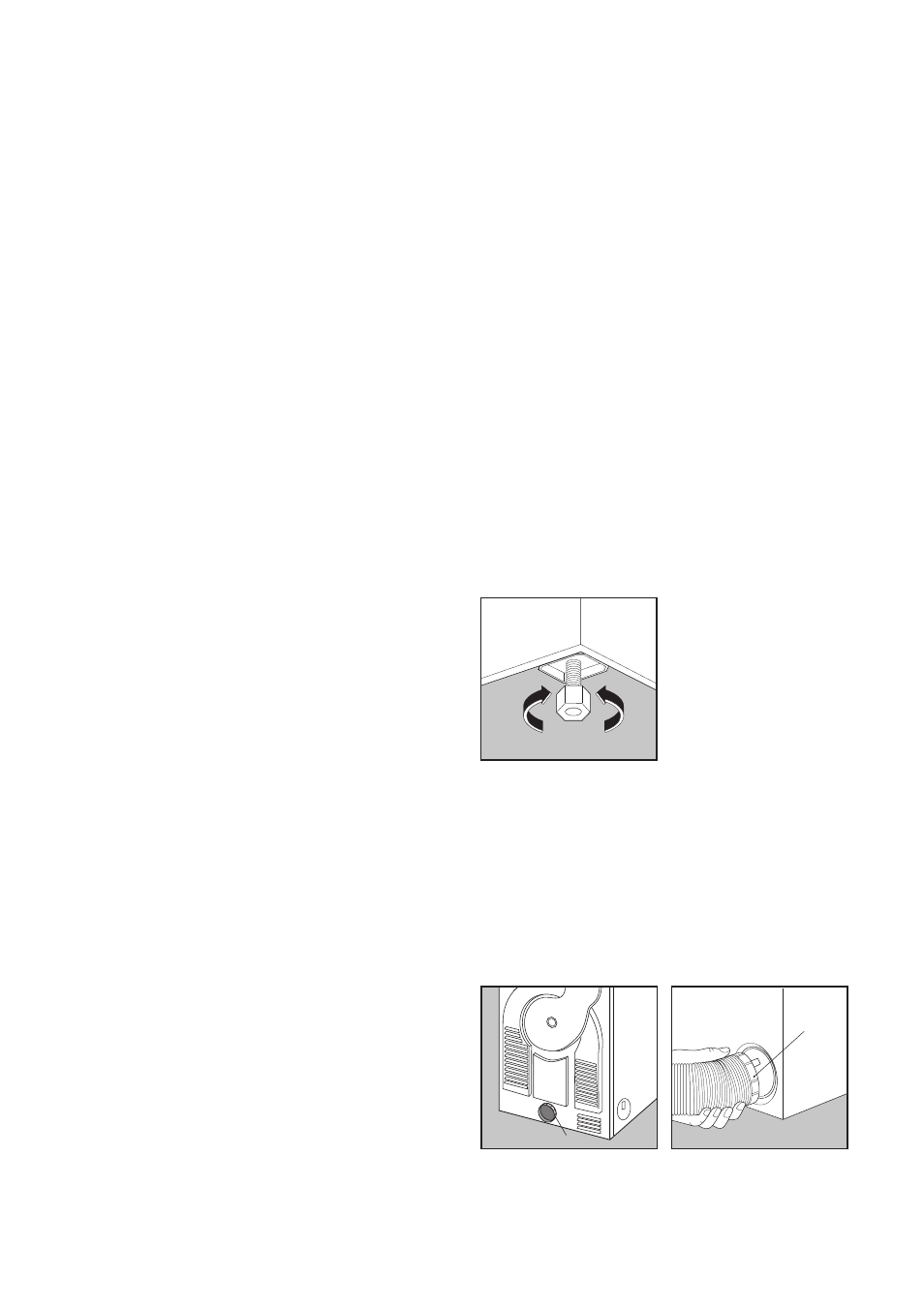 Positioning, Fitting the vent hose | Zanussi TDS 280 W User Manual | Page 14 / 18