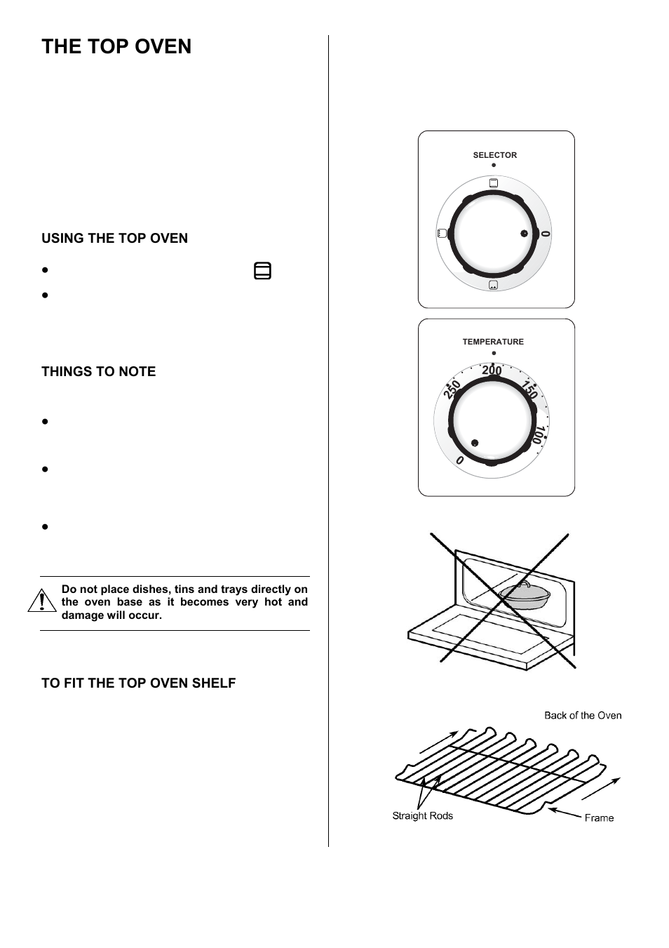 The top oven | Zanussi ZCE 7551 User Manual | Page 14 / 32