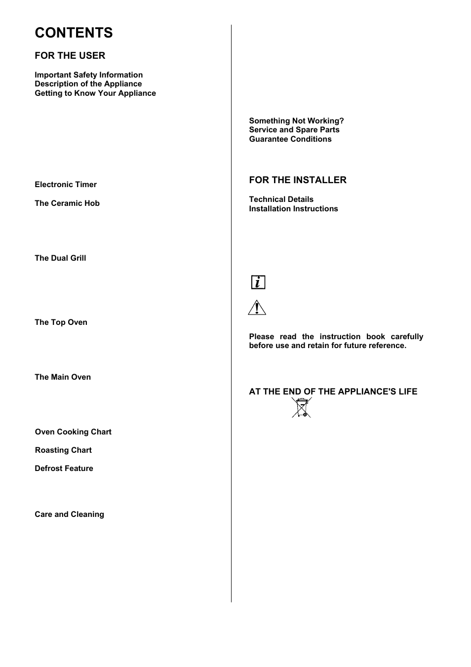 Zanussi ZCE 7551 User Manual | Page 3 / 32