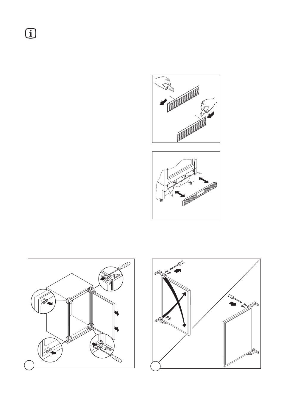 Building-in instructions | Zanussi ZUD 9100 F User Manual | Page 17 / 24