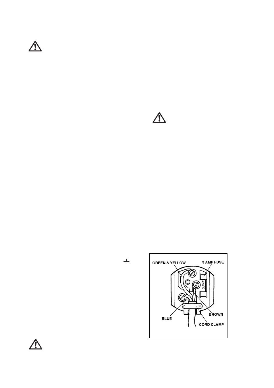 Electrical connections | Zanussi ZGF 642 User Manual | Page 13 / 18