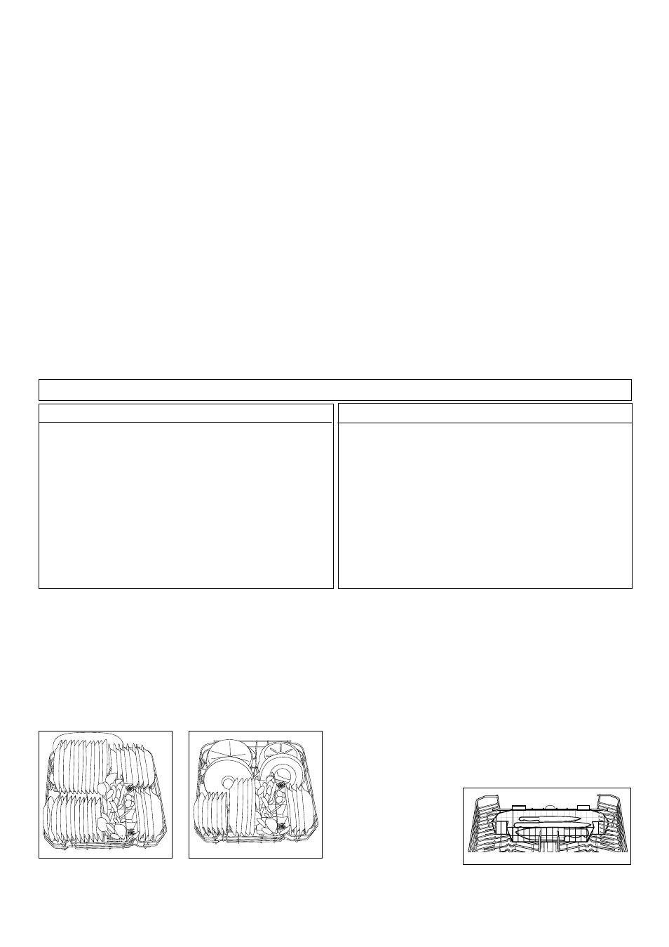 Loading cutlery and dishes, The lower basket, The cutlery basket | Zanussi DE 6865 User Manual | Page 8 / 24