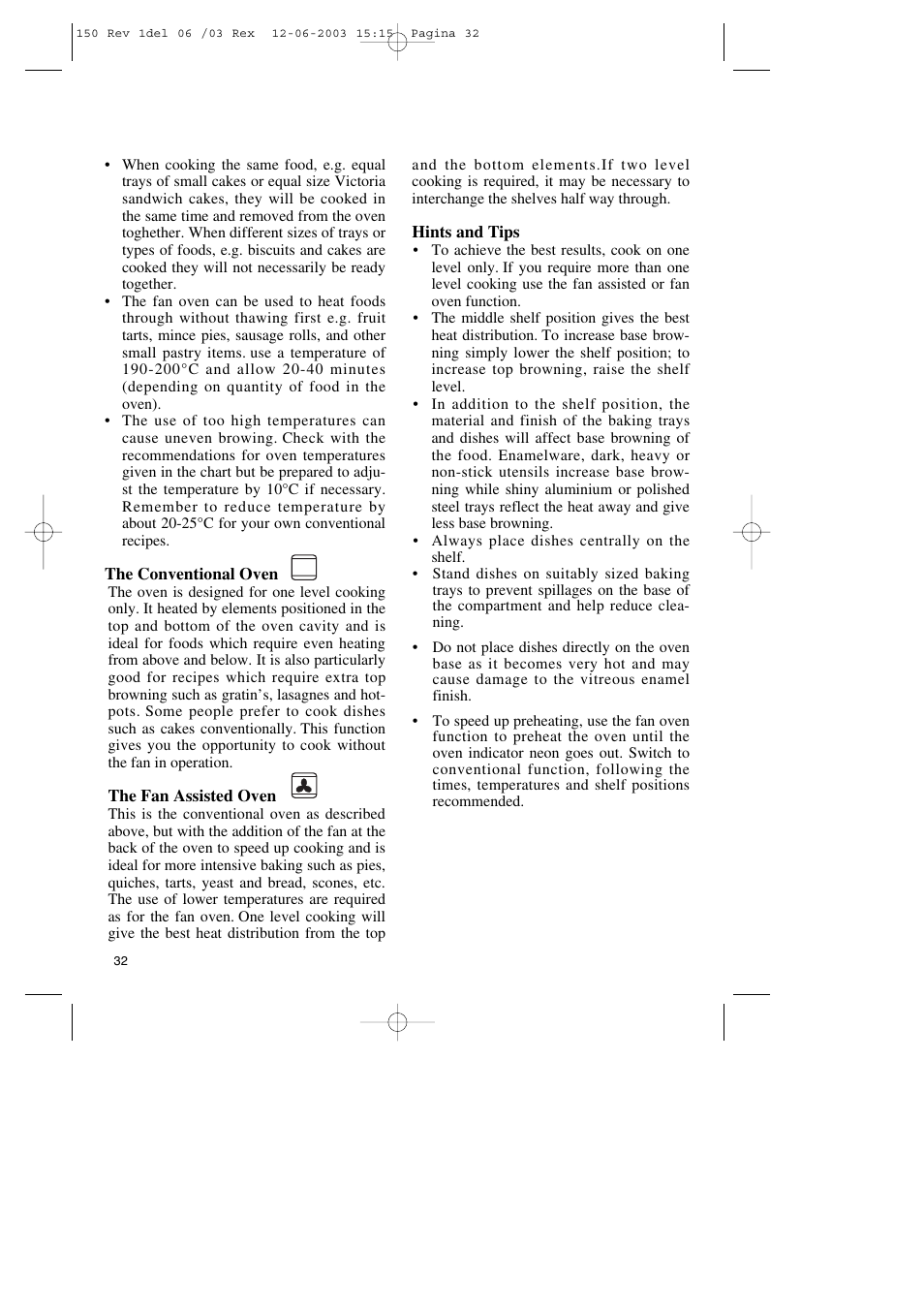 Zanussi ZBM 799 User Manual | Page 12 / 24